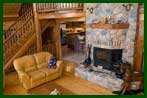 Lodge Fireplace